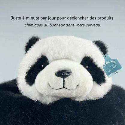 Puffy le Panda – Peluche lestée apaisante pour adultes