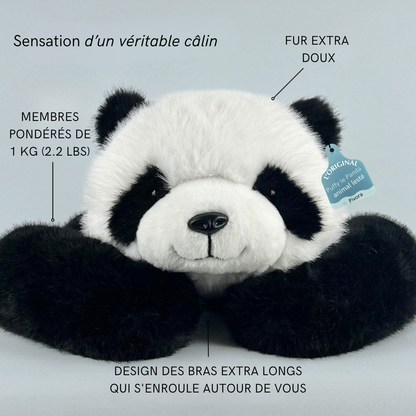 Puffy le Panda – Peluche lestée apaisante pour adultes