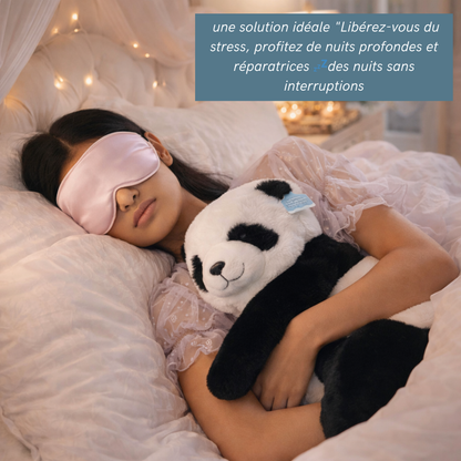 Puffy le Panda – Peluche lestée apaisante pour adultes