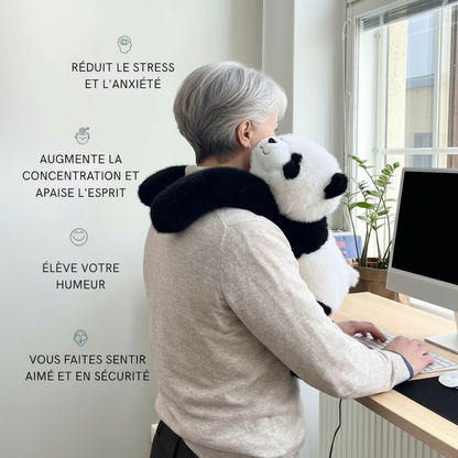 Puffy le Panda – Peluche lestée apaisante pour adultes