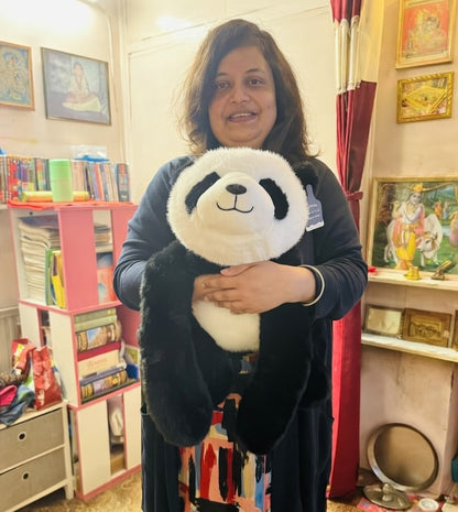 Puffy le Panda – Peluche lestée apaisante pour adultes